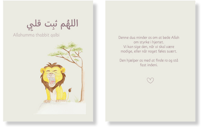 Islamic Dua Cards for Kids