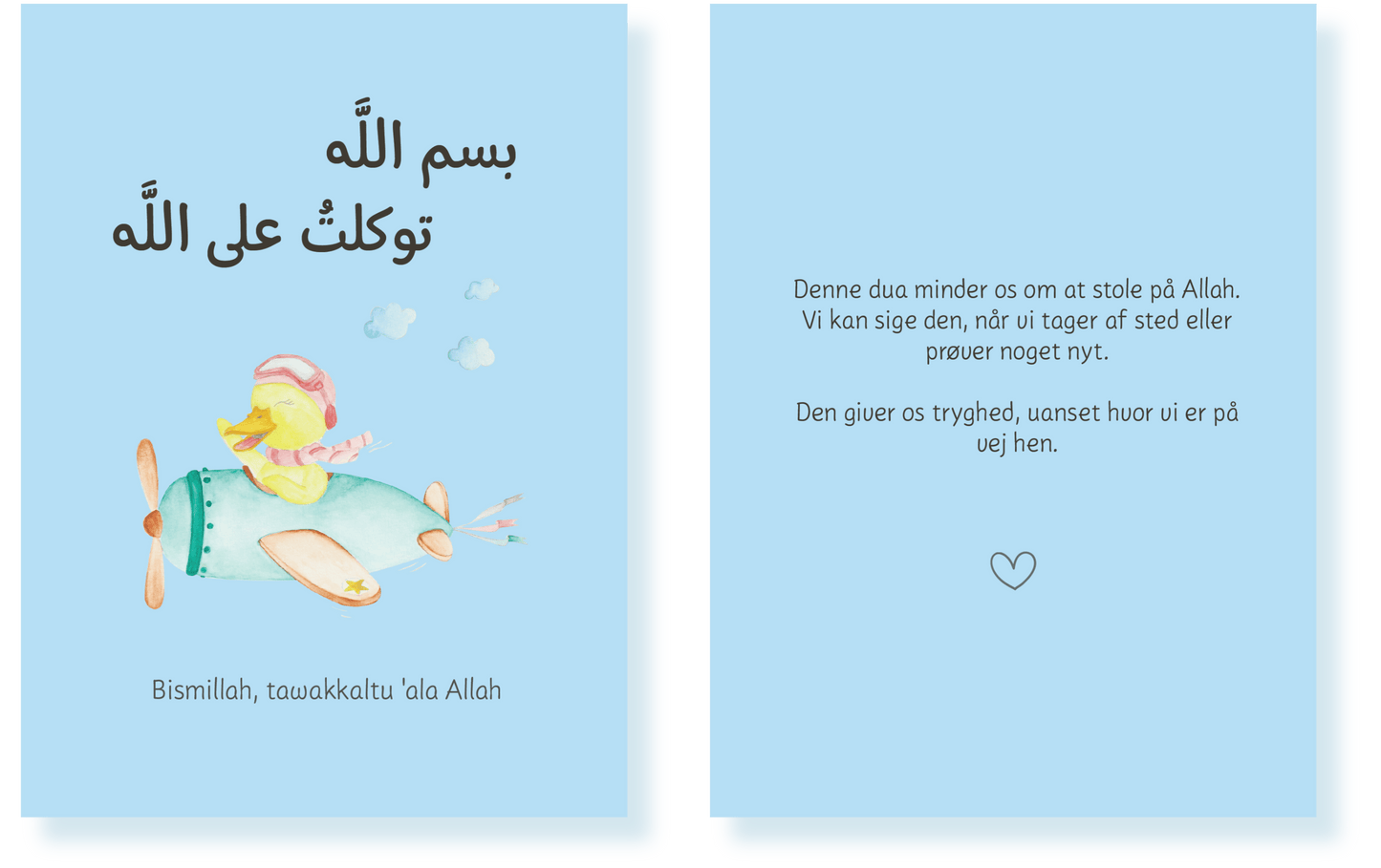 Islamic Dua Cards for Kids