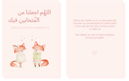 Islamic Dua Cards for Kids